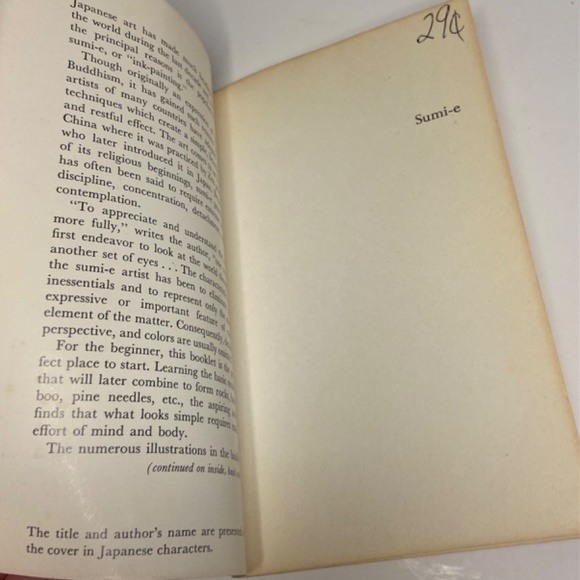 Sumi-E  An Introduction to Ink Painting Nanae Momiyama Book Paperback Art Japan - Picture 8 of 8